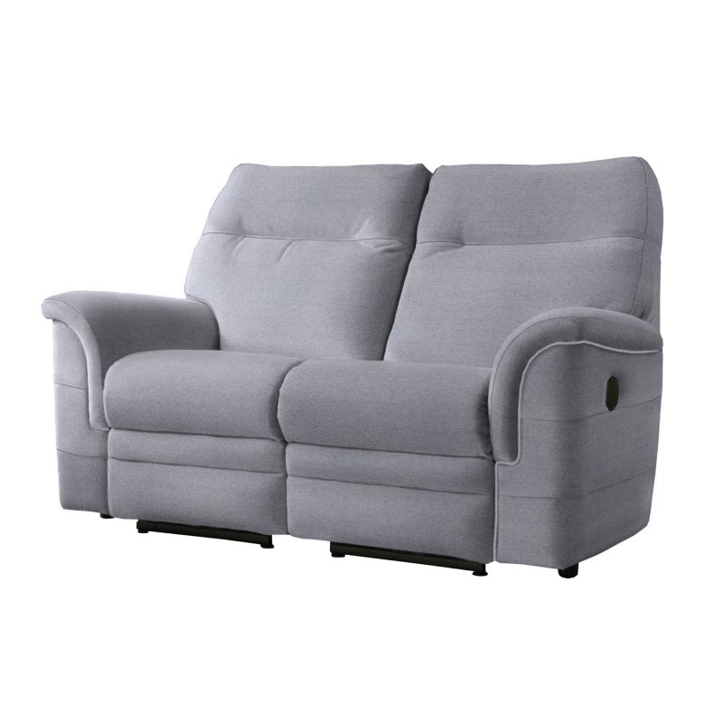 Parker Knoll Parker Knoll Hudson Double Power Recliner 2 Seater Sofa with button switches - Single Motors