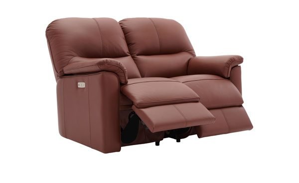 G Plan Upholstery G Plan Chadwick 2 Seater Single Electric Recliner Sofa (LHF) with USB