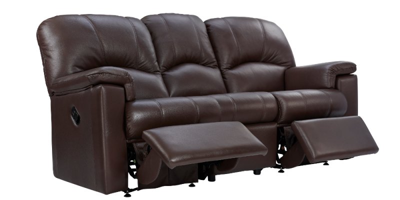 G Plan Upholstery G Plan Chloe 3 Seater Single Manual Recliner Sofa (LHF)