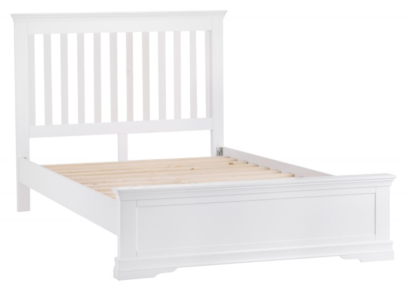 Kettle Moonlight White 4'6'' Bed