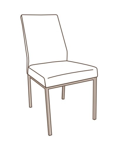 MTE Modena Dining Chair Fabric