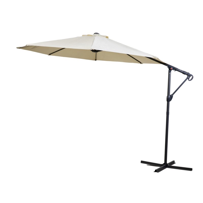 Interiors By Kathryn Lavazo 3M Cantilever Parasol Cream