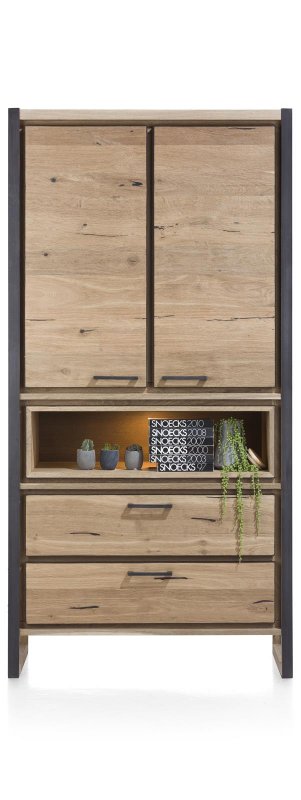 Habufa Metalo Cabinet 2 Doors, 2 Drawers & 1 Niche