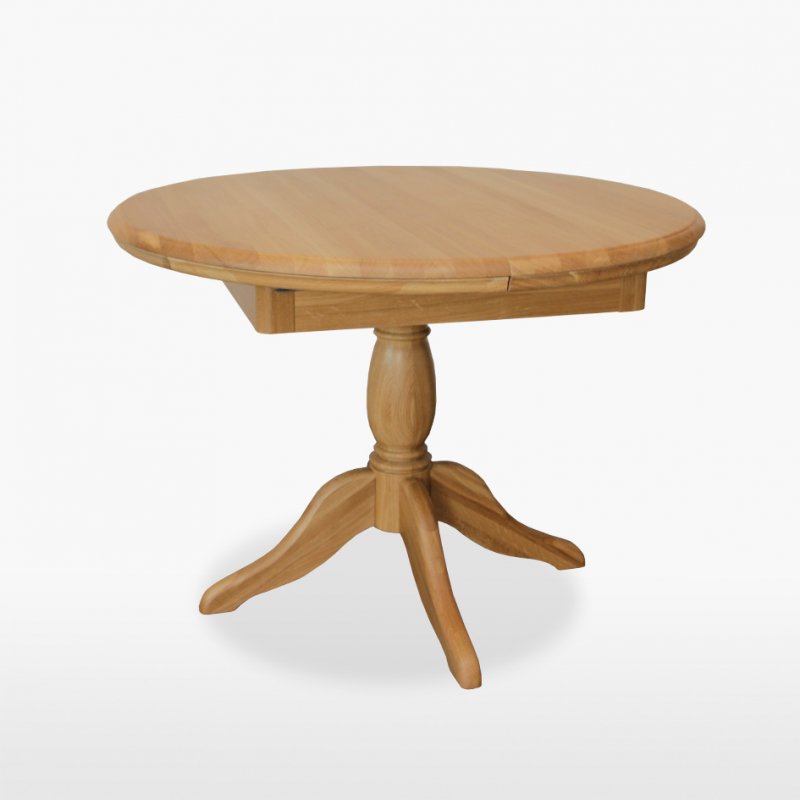 TCH Lamont Table - round, extending, single pedestal