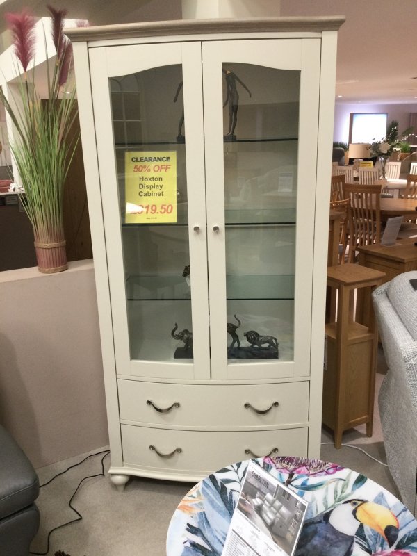 CLEARANCE PRODUCTS Hoxton Display Cabinet