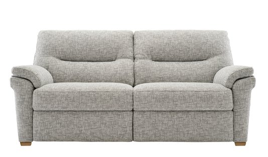 G Plan Upholstery G Plan Seattle 3 Seater Sofa with Show Wood Feet