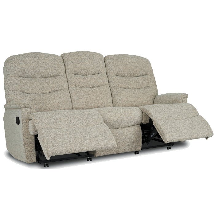 Celebrity Pembroke Fabric 3 Seater Dual Motor Reclining Sofa