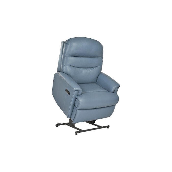 Celebrity Pembroke Leather Grande Dual Motor Rise and Recline Armchair