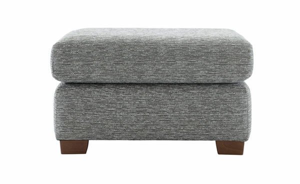 G Plan Upholstery G Pan Washington Store Footstool with Show Wood Feet