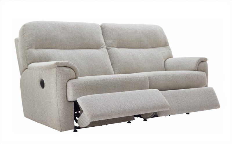 G Plan Upholstery G Plan Watson 3 Seater Double Electric Recliner Sofa