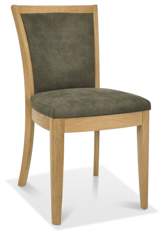 Bentley Eton Upholstered Chair Mocha Fabric Pair