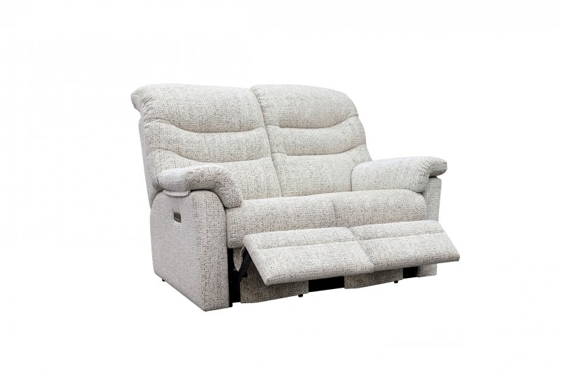 G Plan Upholstery G Plan Ledbury 2 Seater Double Electric Reclining Sofa with Headrest and Lumbar