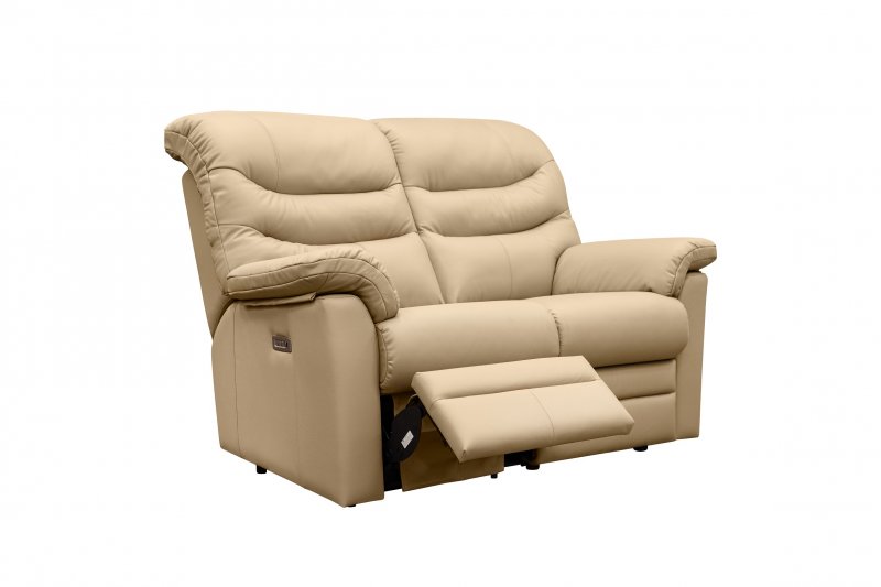 G Plan Upholstery G Plan Ledbury 2 Seater Left Hand Facing Electric Reclining Sofa with Headrest and Lumbar