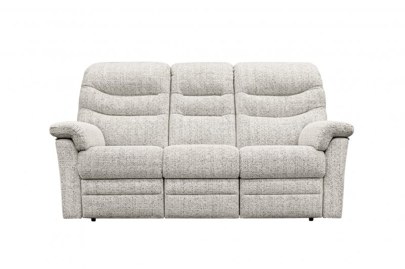 G Plan Upholstery G Plan Ledbury 3 Seater Left Hand Facing Electric Reclining Sofa with Headrest and Lumbar
