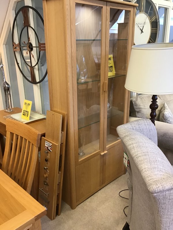 CLEARANCE PRODUCTS Andrena Albury Display Cabinet