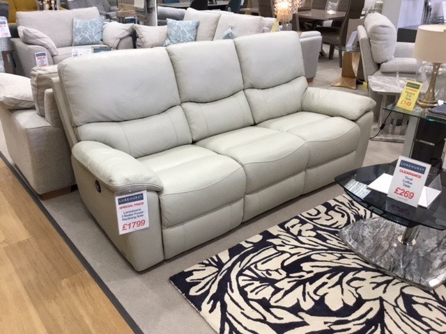 CLEARANCE PRODUCTS Special Purchase - Lansdowne 3 Seater Power Reclining Sofa