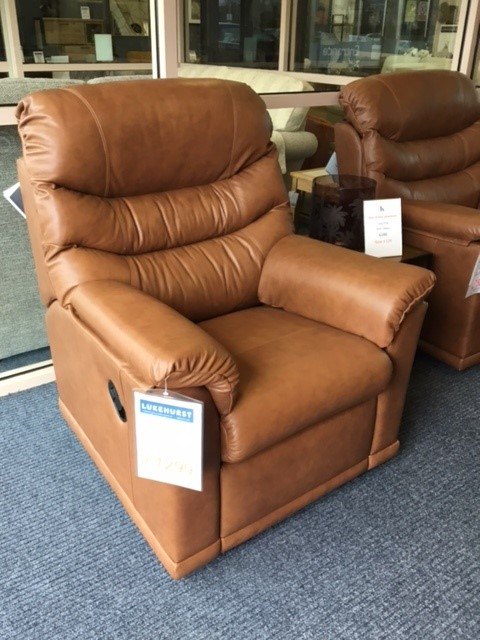 CLEARANCE PRODUCTS G Plan Malvern Fixed Armchair in Leather