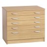 Lukehurst Home Office A2 Plan Chest With Deep Lower Drawer