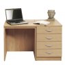 Desk with 4 Drawer Unit