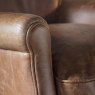 Interiors By Kathryn Langley Chair Vintage Brown Leather