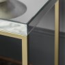 Interiors By Kathryn Cologne Side Table Champagne