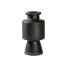 Leclerc Vase Frosted Black Small