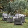 Interiors By Kathryn Genoa Lounge Dining Set Grey