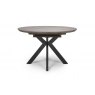 Furniture Link Manhattan Extending Round Table 1200-1600mm - Grey
