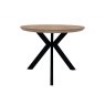 Furniture Link Manhattan Oval Table 1800mm - Light Walnut