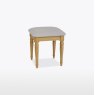 Lamont Bedroom stool (seat in leather)