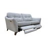 G Plan Hatton 3 Seater Double Power Footrest Formal Back Sofa with USB