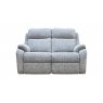 G Plan Upholstery G Plan Kingsbury 2 Seater Double Electric Recliner Sofa with Headrest and Lumbar with USB