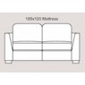 California 174cm Sofa Bed