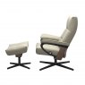 Stressless Stressless David Large Cross Chair with Footstool