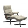 Stressless Stressless David Small Cross Chair with Footstool