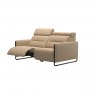 Stressless Stressless Emily, Steel Arms, 2 seater with Powered Reclining (Left)