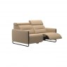 Stressless Stressless Emily, Steel Arms 2 seater with Powered Reclining (Right)