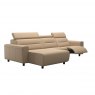 Stressless Stressless Emily, Wide Arms 2 seater with Wide Longseat and Powered Reclining (Right)
