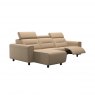 Stressless Stressless Emily, Wide Arms 2 seater with Longseat and Powered Reclining (Right)