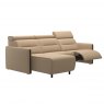 Stressless Stressless Emily, Wood Arms 2 seater with Longseat and Powered Reclining (Right)