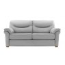 G Plan Washington 3 Seater Sofa in Taupe Leather - 60% OFF
