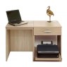 Lukehurst Home Office Desk with Printer/Scanner Unit